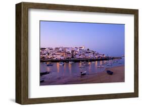 Portugal, Algarve, Portimao, Ferragudo, Townscape, Morning Mood-Chris Seba-Framed Photographic Print