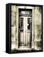 Portugal, Aveiro, Old doorways in the city-Terry Eggers-Framed Stretched Canvas