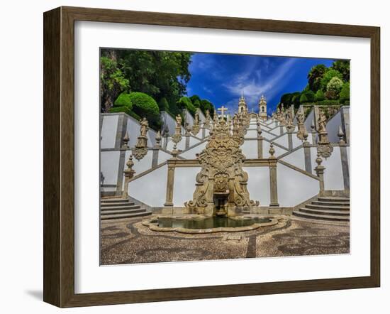 Portugal, Braga. Bom Jesus do Monte-Terry Eggers-Framed Photographic Print