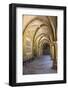 Portugal, Coimbra. Old Cathedral Cloister. Archways, Walking Paths, Courtyard-Emily Wilson-Framed Photographic Print