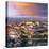 Portugal, Coimbra, Overview at Dusk(Mr)-Shaun Egan-Stretched Canvas