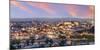Portugal, Coimbra, Overview at Dusk(Mr)-Shaun Egan-Mounted Photographic Print