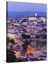 Portugal, Coimbra, Overview at Dusk(Mr)-Shaun Egan-Stretched Canvas