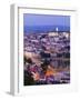 Portugal, Coimbra, Overview at Dusk(Mr)-Shaun Egan-Framed Photographic Print