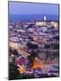 Portugal, Coimbra, Overview at Dusk(Mr)-Shaun Egan-Mounted Photographic Print