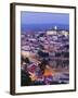 Portugal, Coimbra, Overview at Dusk(Mr)-Shaun Egan-Framed Photographic Print