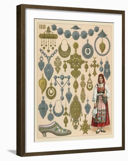 Portugal Costume-French School-Framed Giclee Print