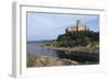 Portugal, District of Santarem, Almourol Island, Parish in Vila Nova De Barquinha, Castle-null-Framed Giclee Print