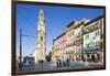 Portugal, Douro Litoral, Porto. Clerigos Tower in the UNESCO World Heritage listed Old Town of Port-Nick Ledger-Framed Photographic Print