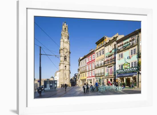 Portugal, Douro Litoral, Porto. Clerigos Tower in the UNESCO World Heritage listed Old Town of Port-Nick Ledger-Framed Photographic Print