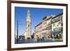 Portugal, Douro Litoral, Porto. Clerigos Tower in the UNESCO World Heritage listed Old Town of Port-Nick Ledger-Framed Photographic Print