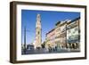 Portugal, Douro Litoral, Porto. Clerigos Tower in the UNESCO World Heritage listed Old Town of Port-Nick Ledger-Framed Photographic Print