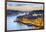 Portugal, Douro Litoral, Porto. Dusk in the UNESCO listed Ribeira district, viewed from Dom Luis I -Nick Ledger-Framed Photographic Print