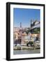 Portugal, Douro Litoral, Porto. The view across the Douro River to the UNESCO listed Old Town of Po-Nick Ledger-Framed Photographic Print