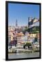 Portugal, Douro Litoral, Porto. The view across the Douro River to the UNESCO listed Old Town of Po-Nick Ledger-Framed Premium Photographic Print