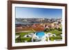 Portugal, Douro Litoral, Porto. The view towards the old town of Porto and the Ribeira district fro-Nick Ledger-Framed Photographic Print