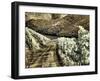 Portugal, Douro Valley. Backcountry road through the vineyards-Terry Eggers-Framed Photographic Print