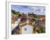 Portugal, Estramadura,Obidos, Overview of 12th Century Town-Shaun Egan-Framed Photographic Print