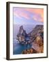 Portugal, Estramadura, Ursa , Seascape at Dusk-Shaun Egan-Framed Photographic Print