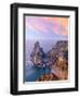 Portugal, Estramadura, Ursa , Seascape at Dusk-Shaun Egan-Framed Photographic Print