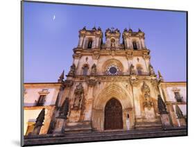 Portugal, Estremadura, Alcobaca, Facade of Santa Maria De Alcobaca Monastery-Shaun Egan-Mounted Photographic Print