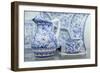Portugal, Evora, Hand Painted Ceramic Dishes for Sale-Jim Engelbrecht-Framed Photographic Print