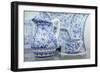 Portugal, Evora, Hand Painted Ceramic Dishes for Sale-Jim Engelbrecht-Framed Photographic Print