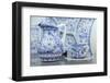 Portugal, Evora, Hand Painted Ceramic Dishes for Sale-Jim Engelbrecht-Framed Photographic Print