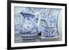 Portugal, Evora, Hand Painted Ceramic Dishes for Sale-Jim Engelbrecht-Framed Photographic Print