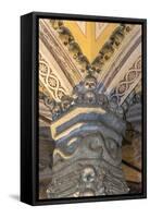 Portugal, Evora, St. Francis Church, Bone Chapel-Jim Engelbrecht-Framed Stretched Canvas