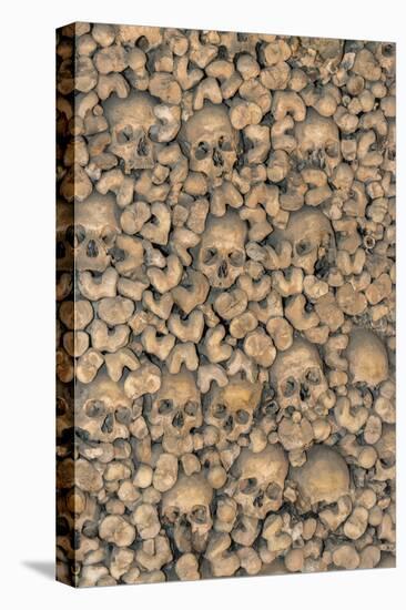 Portugal, Evora, St. Francis Church, Bone Chapel-Jim Engelbrecht-Stretched Canvas