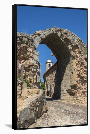 Portugal, Figueira de Castelo Rodrigo, Entrance to Town-Jim Engelbrecht-Framed Stretched Canvas