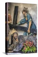 Portugal, Guimaraes, Detail of Stations of the Cross-Jim Engelbrecht-Stretched Canvas