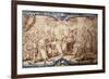 Portugal, Lisbon, Belem, Hieronymite Monastery, Refectory, Ceramic Tiles (Azulejo), Detail-Samuel Magal-Framed Photographic Print