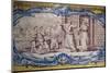 Portugal, Lisbon, Belem, Hieronymite Monastery, Refectory, Ceramic Tiles (Azulejo), Detail-Samuel Magal-Mounted Photographic Print