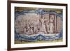 Portugal, Lisbon, Belem, Hieronymite Monastery, Refectory, Ceramic Tiles (Azulejo), Detail-Samuel Magal-Framed Photographic Print