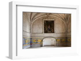 Portugal, Lisbon, Belem, Hieronymite Monastery, Refectory, Painting, Detail-Samuel Magal-Framed Photographic Print