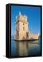 Portugal, Lisbon, Belem Tower-null-Framed Stretched Canvas