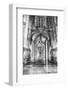 Portugal, Lisbon. Columns of the Arcade of Commerce Square with Reflections-Terry Eggers-Framed Photographic Print