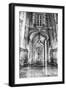 Portugal, Lisbon. Columns of the Arcade of Commerce Square with Reflections-Terry Eggers-Framed Photographic Print