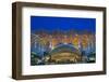 Portugal, Lisbon, Expo Area, Central Railway Station, Dusk-Chris Seba-Framed Photographic Print