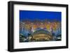 Portugal, Lisbon, Expo Area, Central Railway Station, Dusk-Chris Seba-Framed Photographic Print