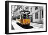 Portugal, Lisbon. Famous Old Lisbon Cable Car-Terry Eggers-Framed Photographic Print