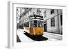 Portugal, Lisbon. Famous Old Lisbon Cable Car-Terry Eggers-Framed Photographic Print