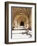 Portugal, Lisbon. Interior view in the Jeronimos Monastery, a UNESCO World Heritage Site.-Julie Eggers-Framed Photographic Print