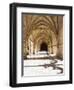 Portugal, Lisbon. Interior view in the Jeronimos Monastery, a UNESCO World Heritage Site.-Julie Eggers-Framed Photographic Print