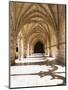 Portugal, Lisbon. Interior view in the Jeronimos Monastery, a UNESCO World Heritage Site.-Julie Eggers-Mounted Photographic Print