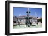 Portugal, Lisbon, Main Square (Pedro IV Square), Rossio Fountain-Samuel Magal-Framed Photographic Print