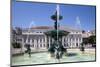 Portugal, Lisbon, Main Square (Pedro IV Square), Rossio Fountain-Samuel Magal-Mounted Photographic Print