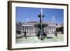 Portugal, Lisbon, Main Square (Pedro IV Square), Rossio Fountain-Samuel Magal-Framed Photographic Print